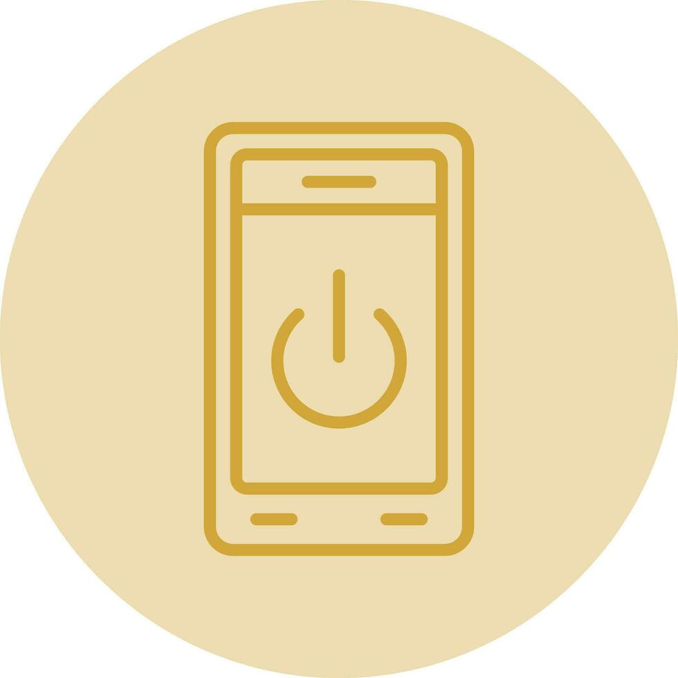 Power Off Vector Icon Design