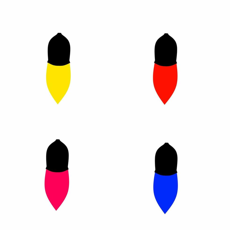 illustration of decorative lights that have different colors vector