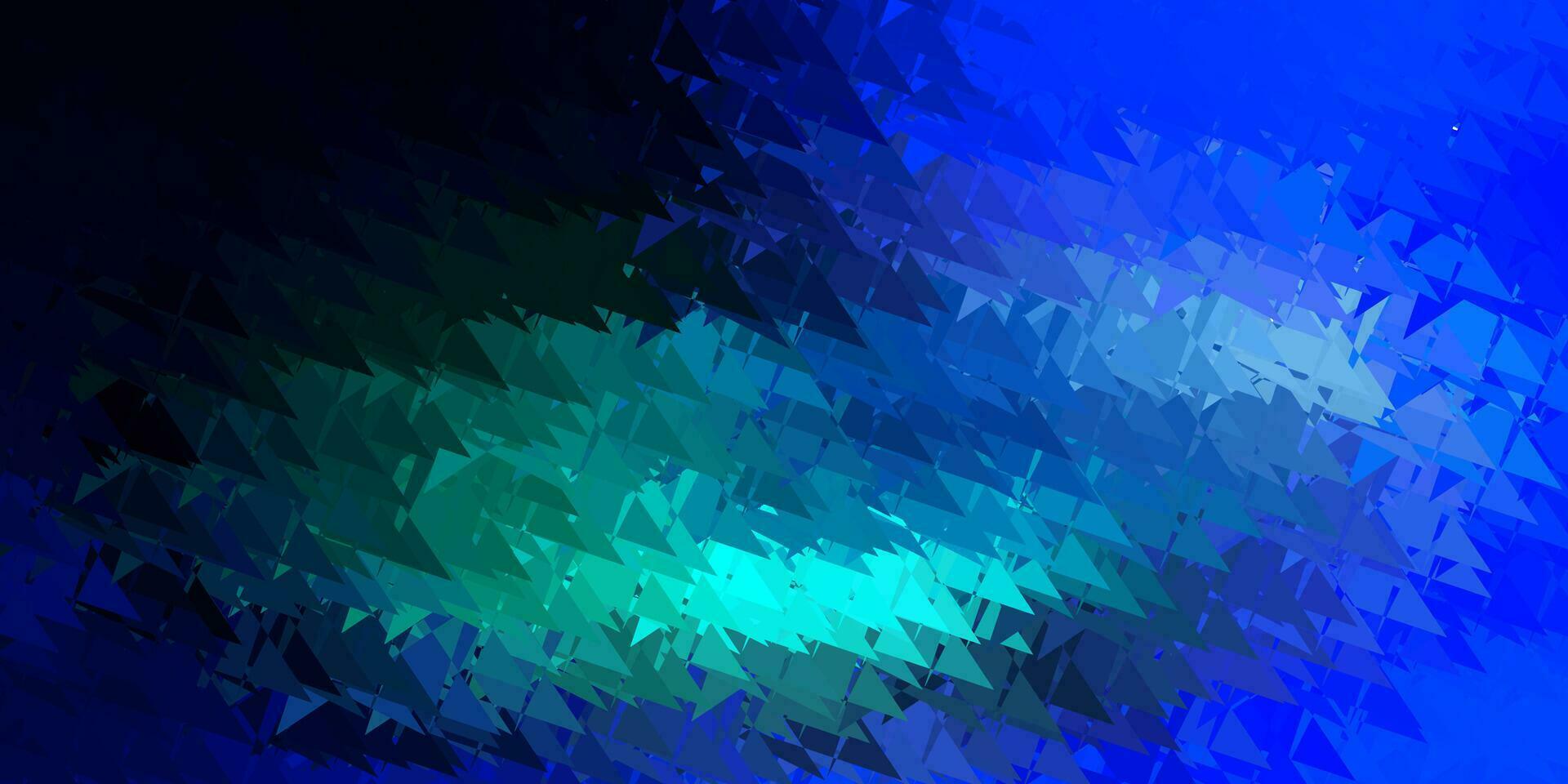 Dark BLUE vector layout with triangle forms.