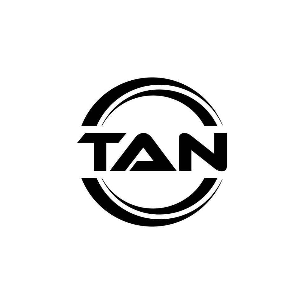 TAN Logo Design, Inspiration for a Unique Identity. Modern Elegance and Creative Design. Watermark Your Success with the Striking this Logo. vector