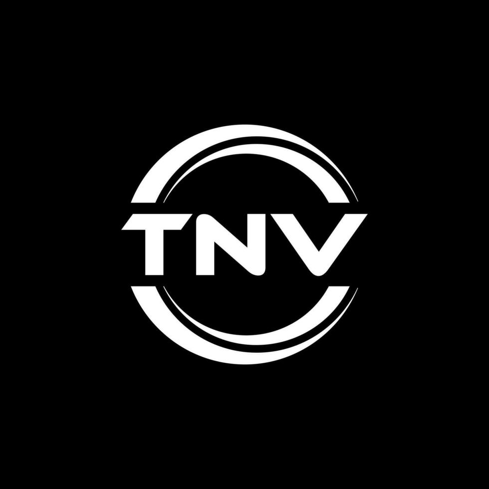 TNV Logo Design, Inspiration for a Unique Identity. Modern Elegance and Creative Design. Watermark Your Success with the Striking this Logo. vector