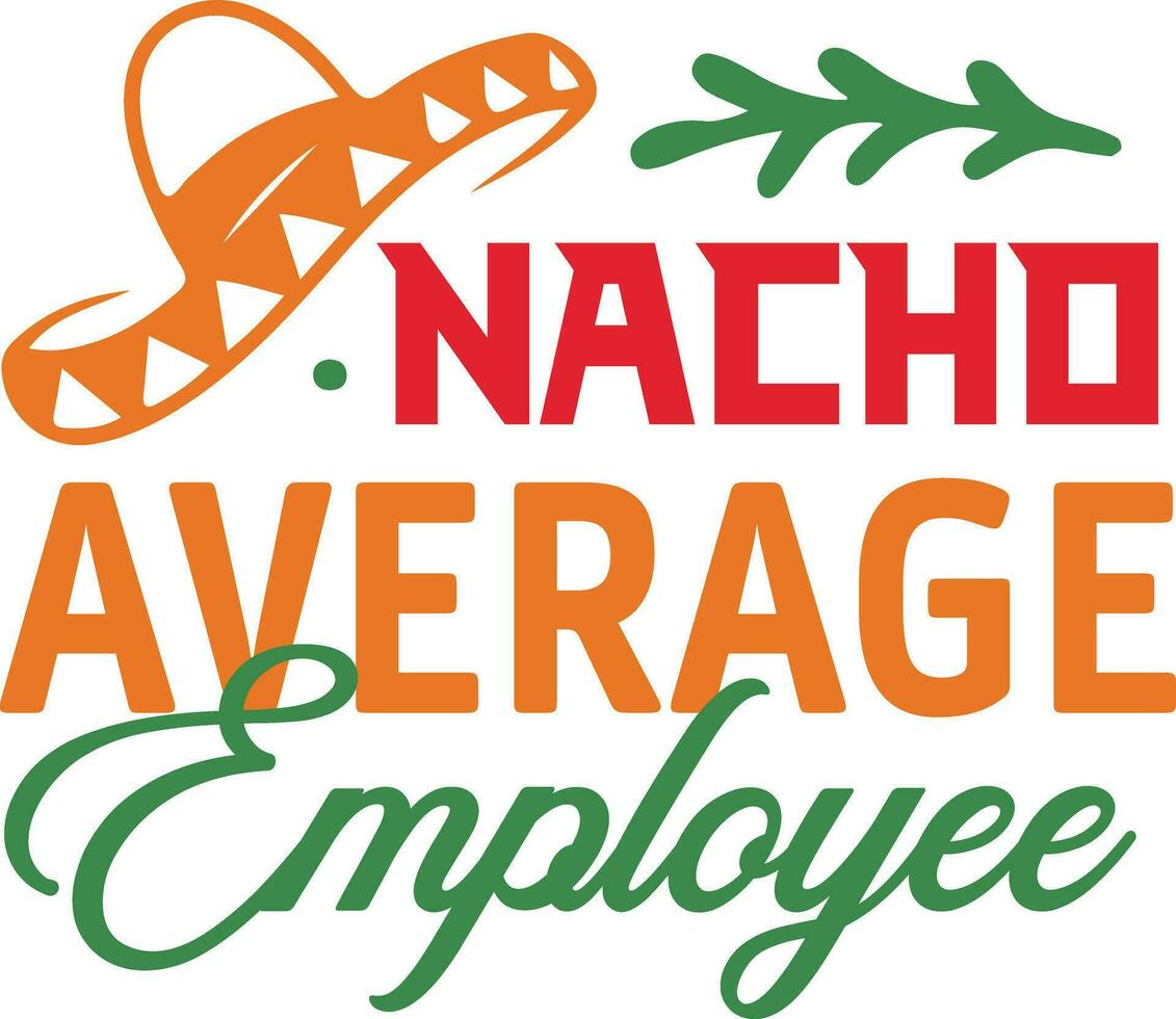 Nacho Average Squad vector