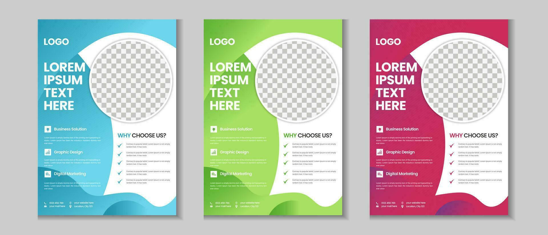 Corporate flyer design, annual report, news letter, book cover, a4 template design vector