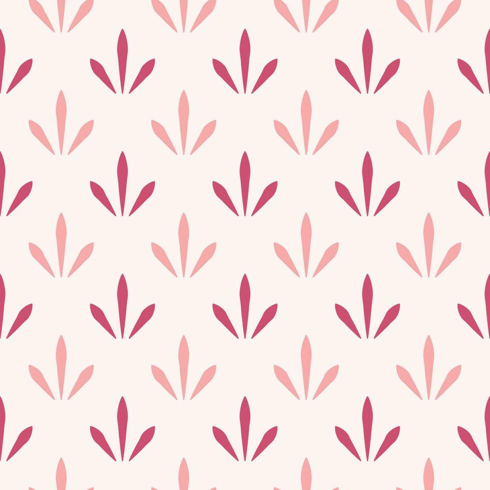 Floral seamless pattern design background vector