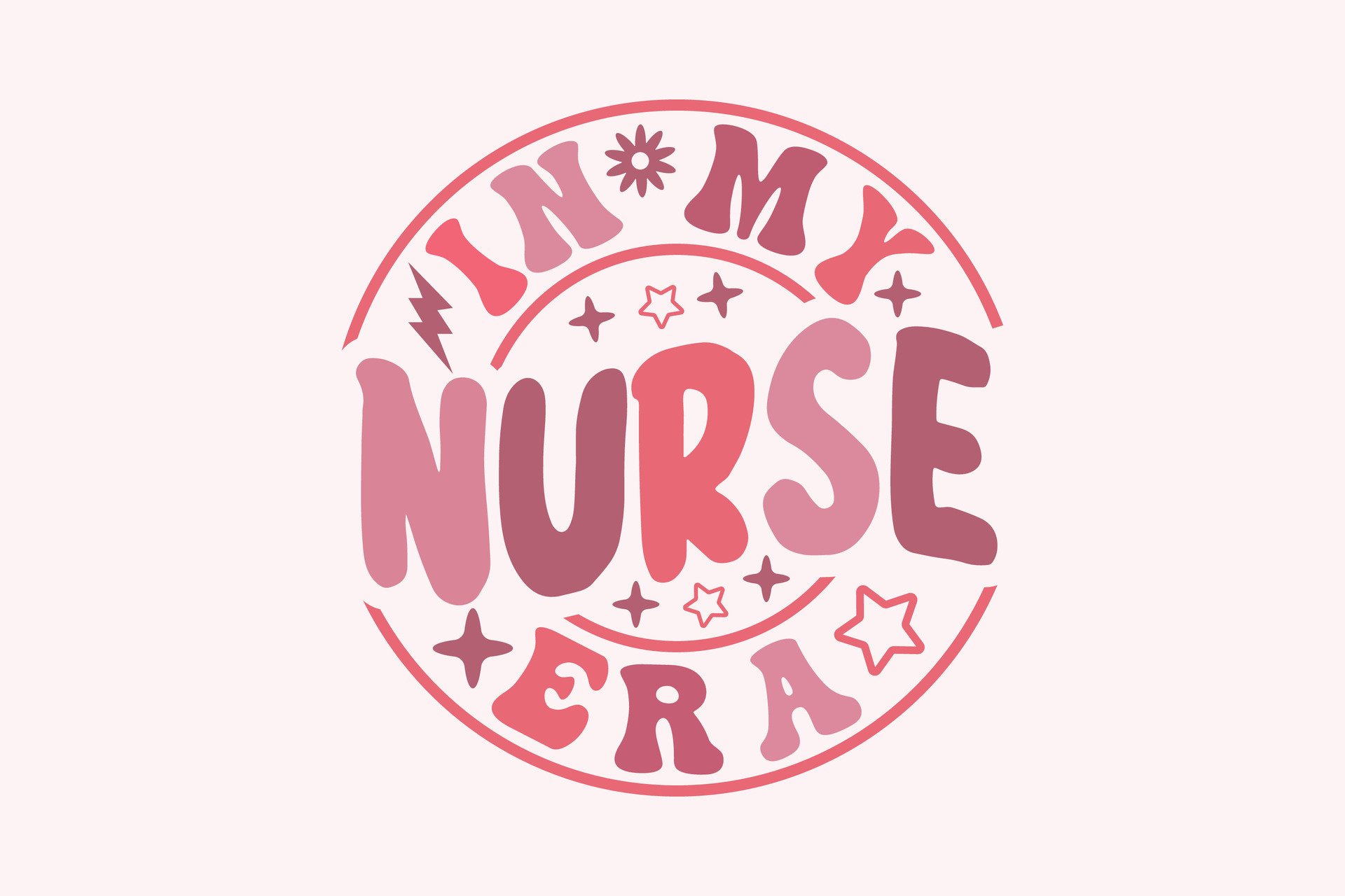 in My Nurse Era EPS, Nurse EPS t-shirt Design 27713686 Vector Art at