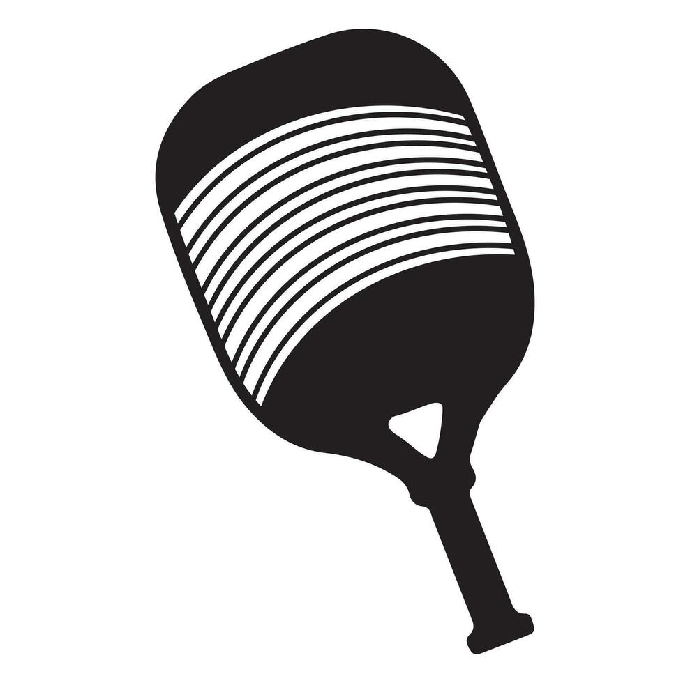 pickleball vector y pickleball paletas firmar símbolo icono vector ilustración pickleball logo vector