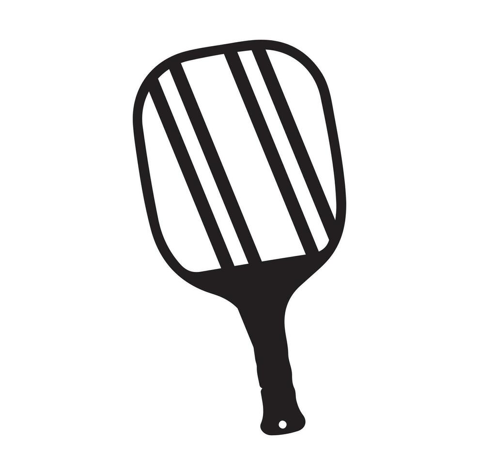 pickleball vector y pickleball paletas firmar símbolo icono vector ilustración pickleball logo vector