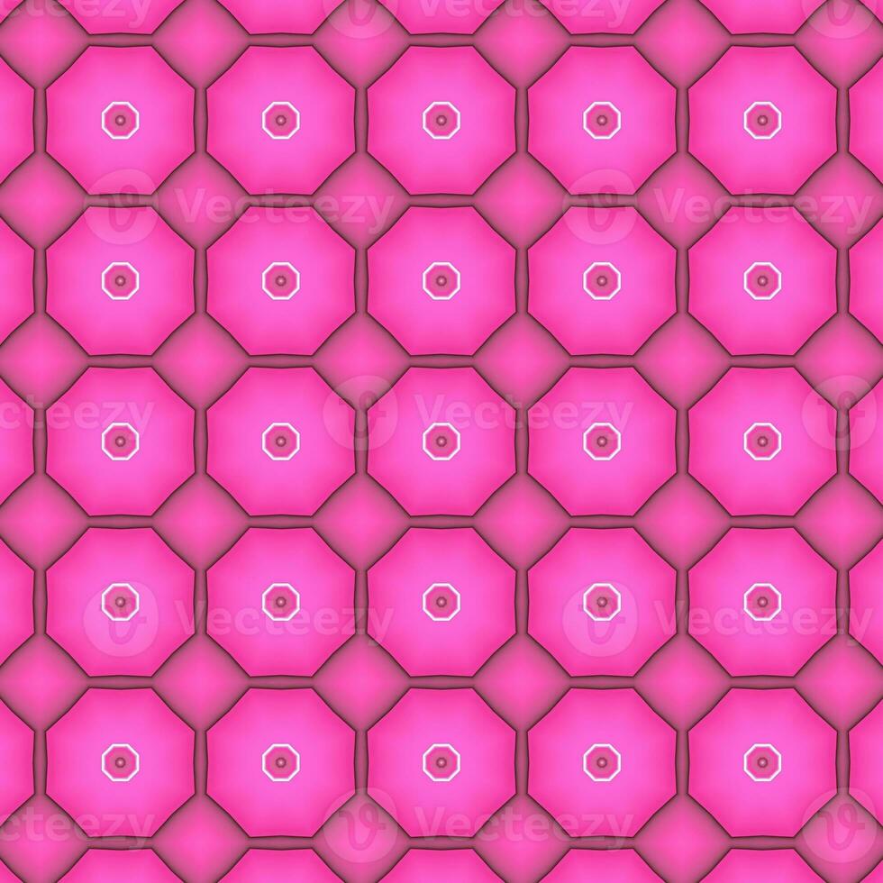 line art coloring geometric flower shapes pattern and background photo