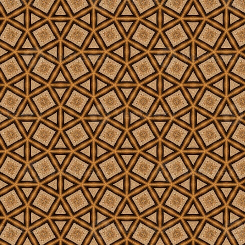 line art coloring geometric flower shapes pattern and background photo
