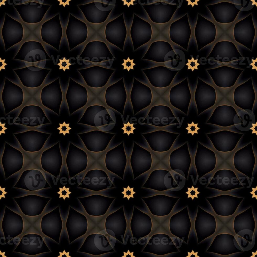 line art coloring geometric flower shapes pattern and background photo