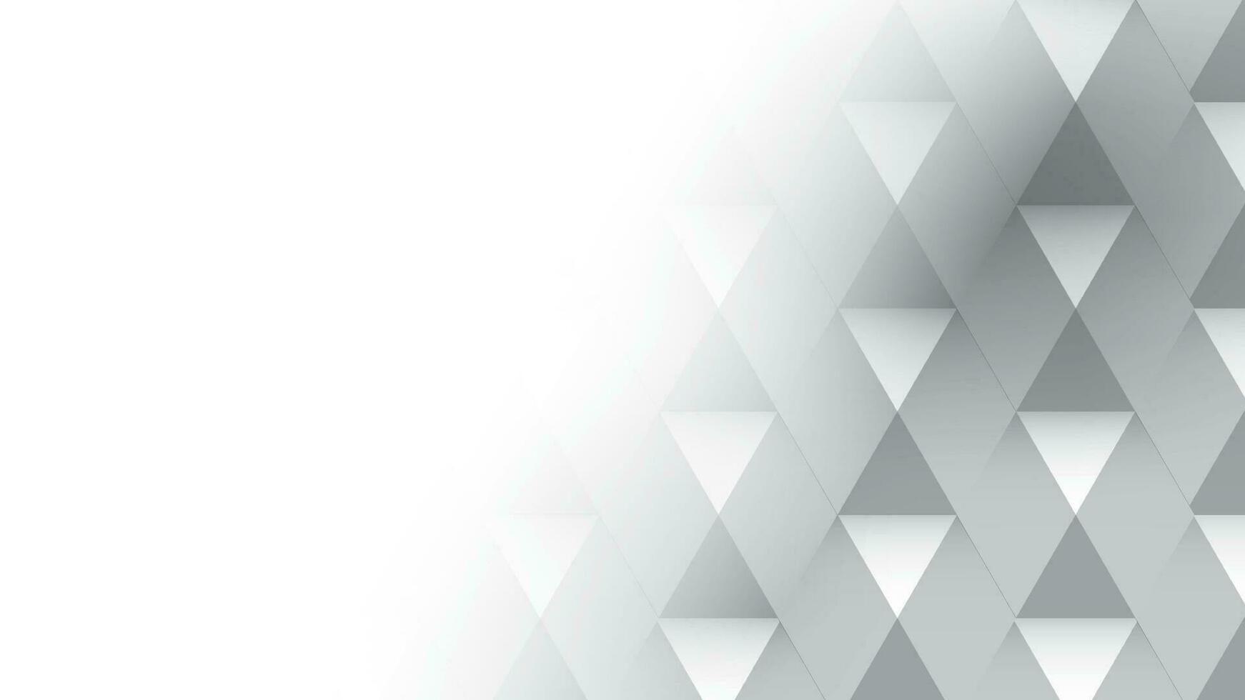 resumen blanco y gris color, moderno diseño rayas antecedentes con geométrico hexagonal, triángulo, rombo forma. vector ilustración.