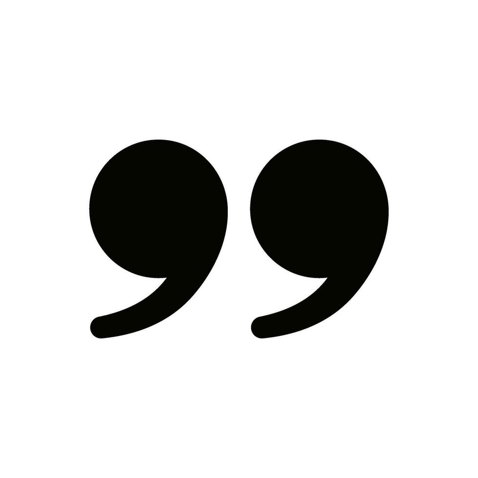 quotes icon design vector template
