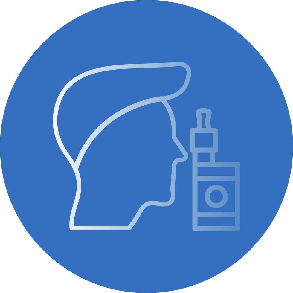 Vaping Vector Icon Design