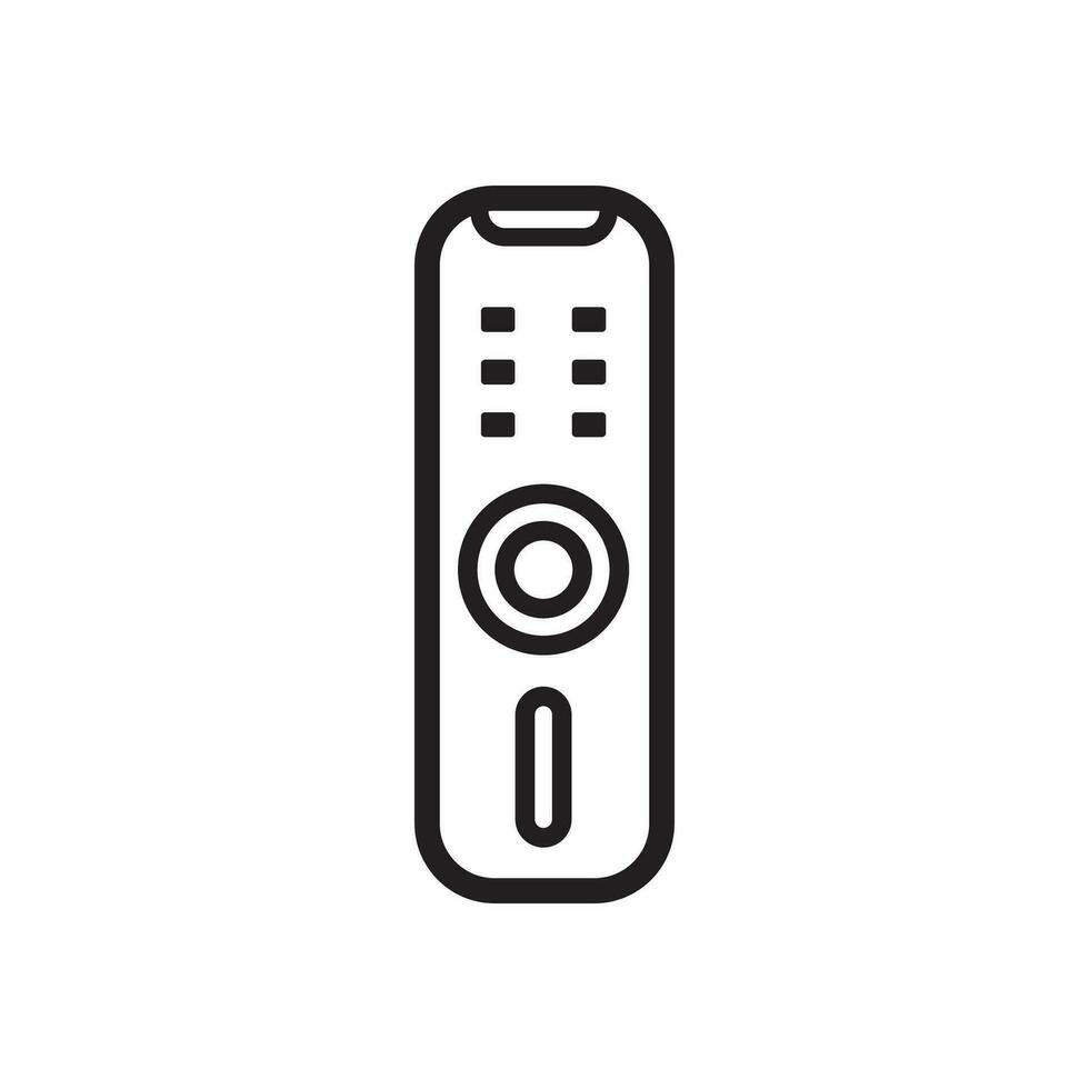 Remote control symbol icon vector design illustration