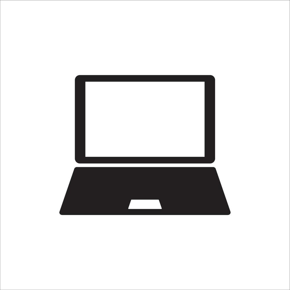 laptop icon vector illustration symbol