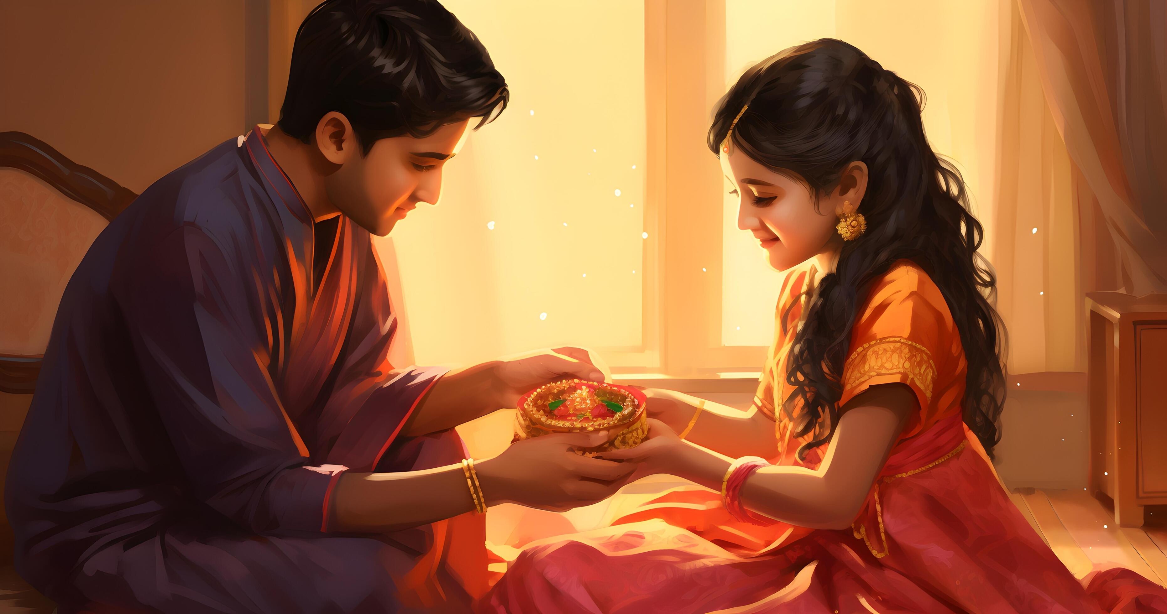 Happy Raksha Bandhan Sister Tied Rakhi At Brother Rakshabandhan Happy Happy Raksha Bandhan Sister Tied Rakhi At Brother Rakshabandhan Happy