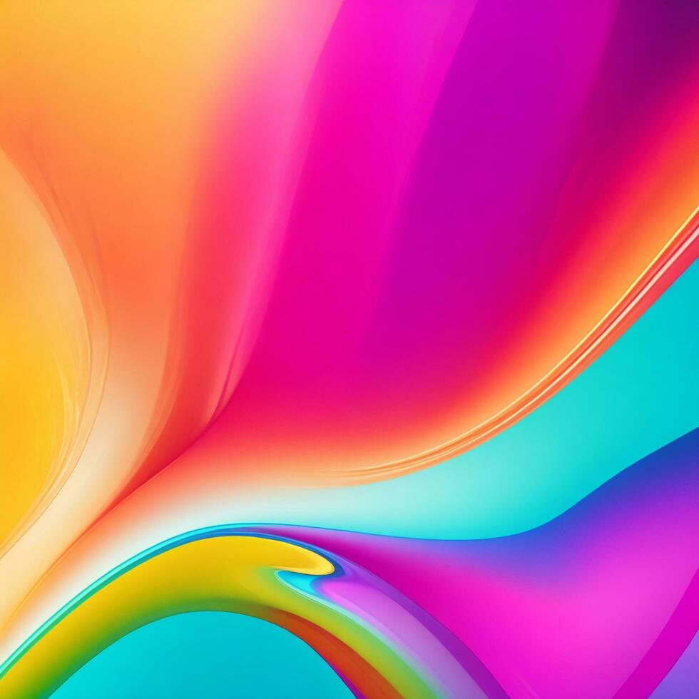 Watercolor Floral Design, Ai Generated photo