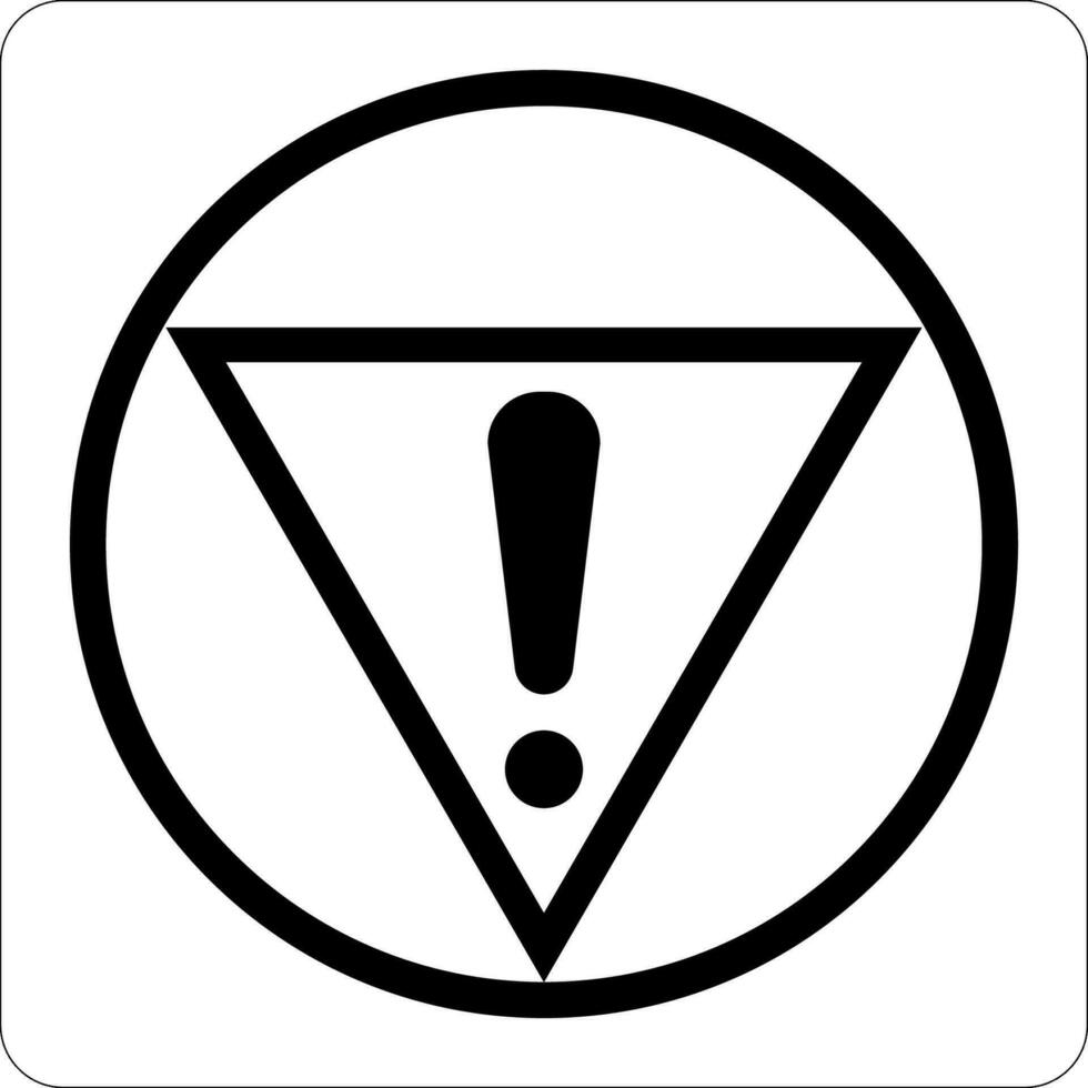 la seguridad símbolo etiqueta emergencia detener símbolo etiqueta vector