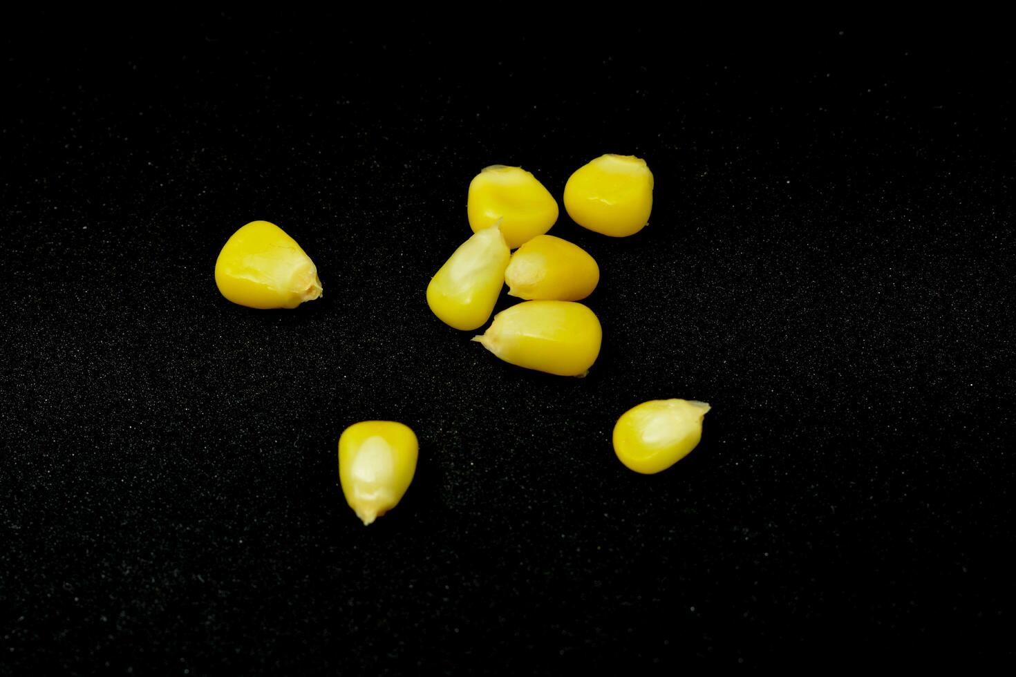 hervido maíz granos negro antecedentes foto