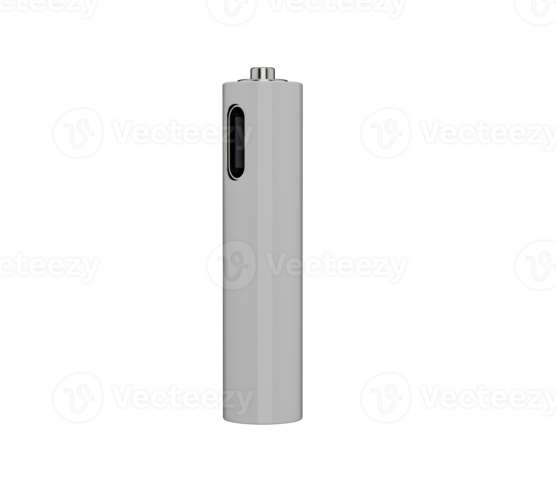 AA size batteries mockup isolated rechargeable Battery USB type C