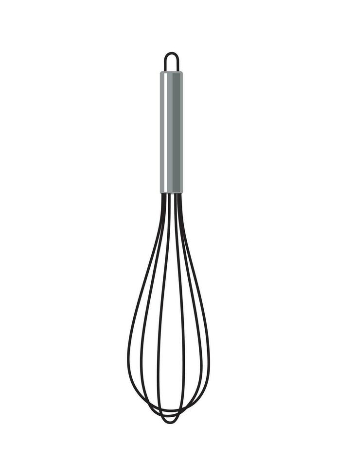 Balloon Whisk Icon Vector. Mixing and Whisking Cooking Equipment Symbol. Egg Beater vector