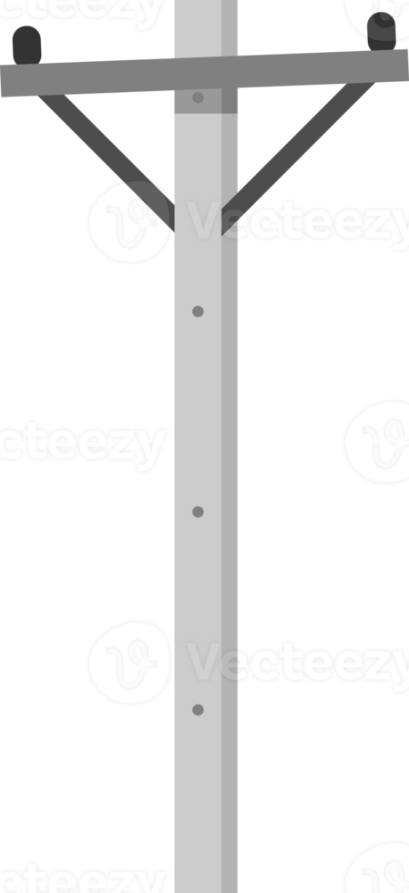 cemant hög Spänning kraft elektrisk Pol överföra elektricitet png