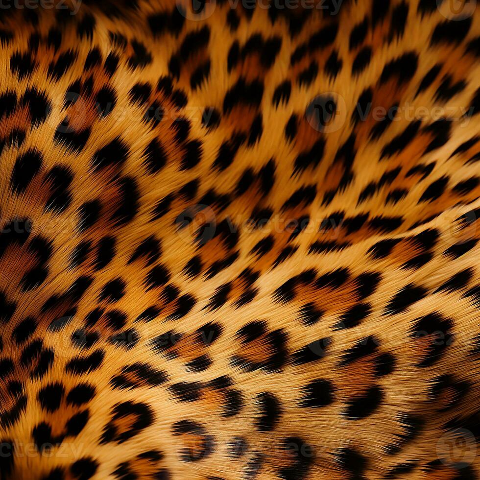 realista leopardo, gipard piel textura. generado ai foto