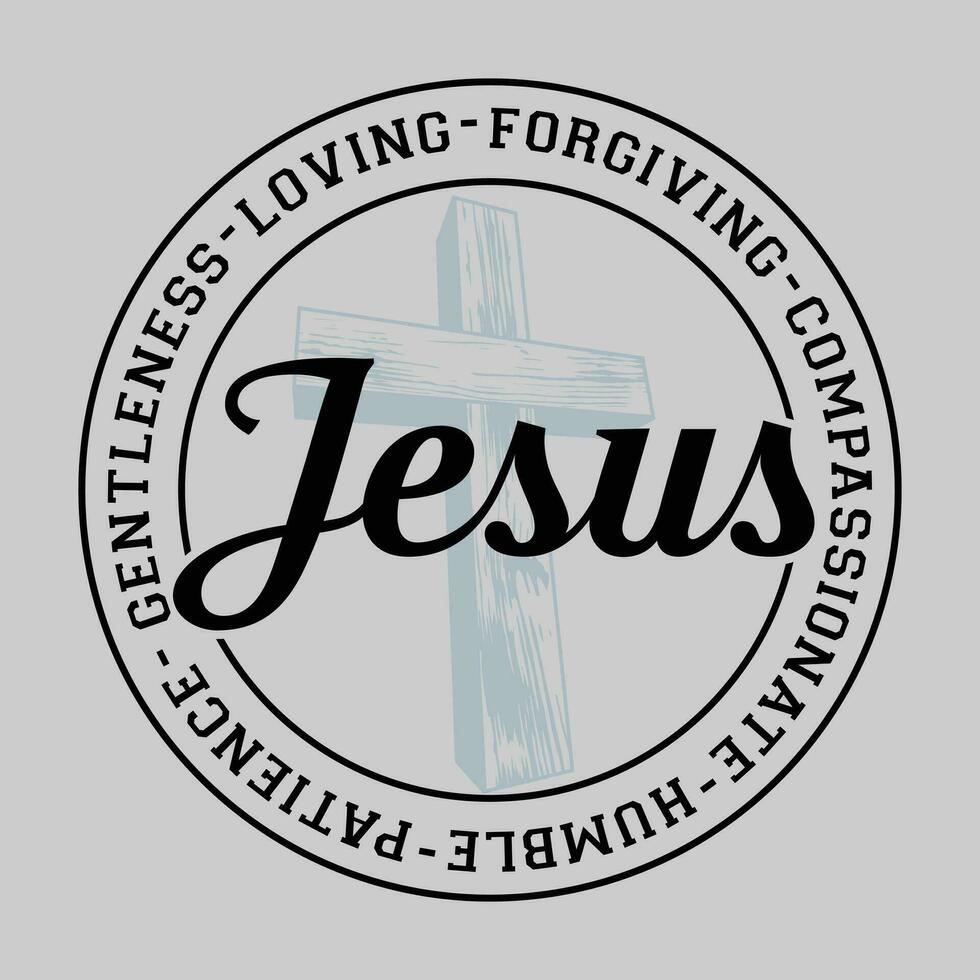 Jesus gift t shirt design vector