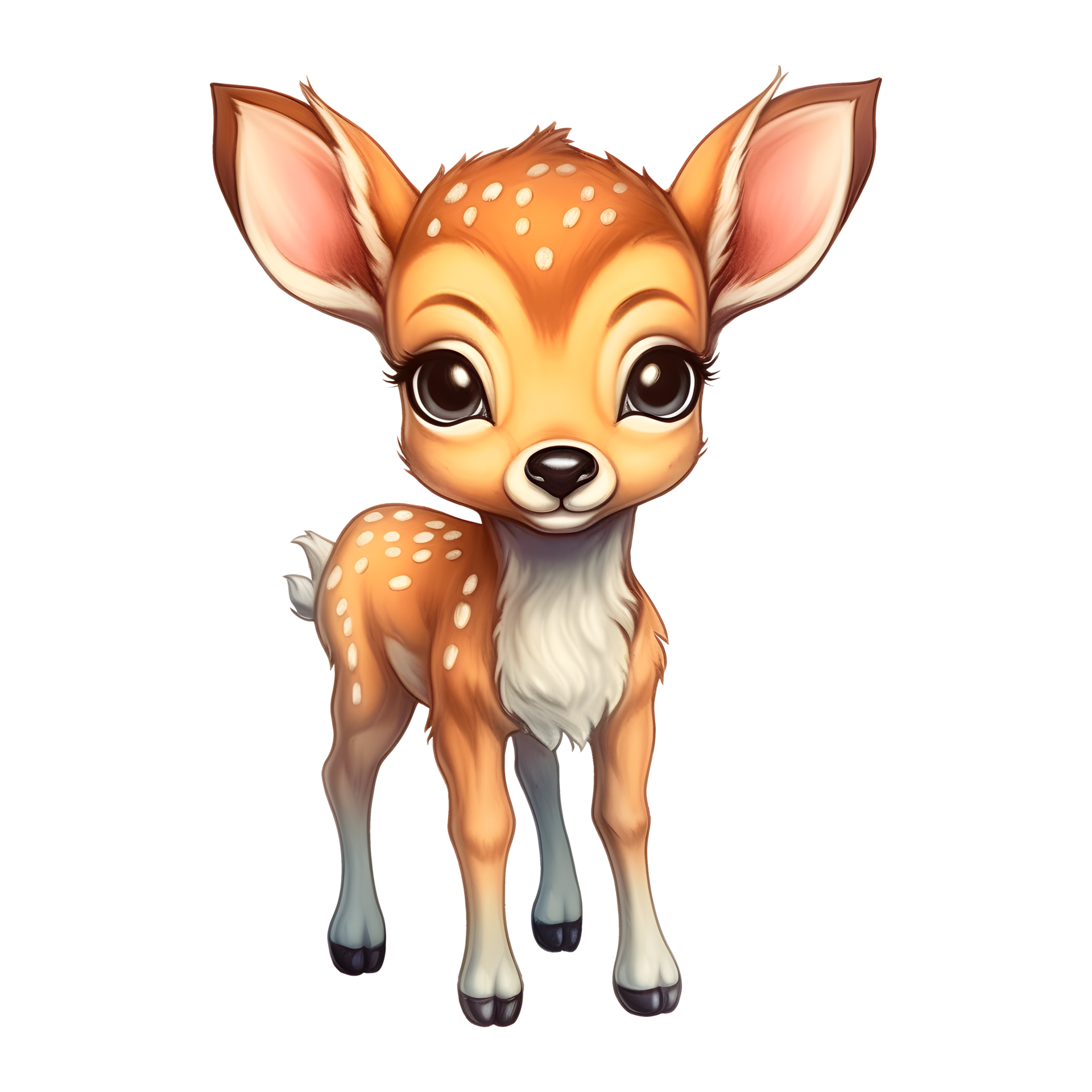 cute deer baby toddler illustration on transparent background 27723013 PNG