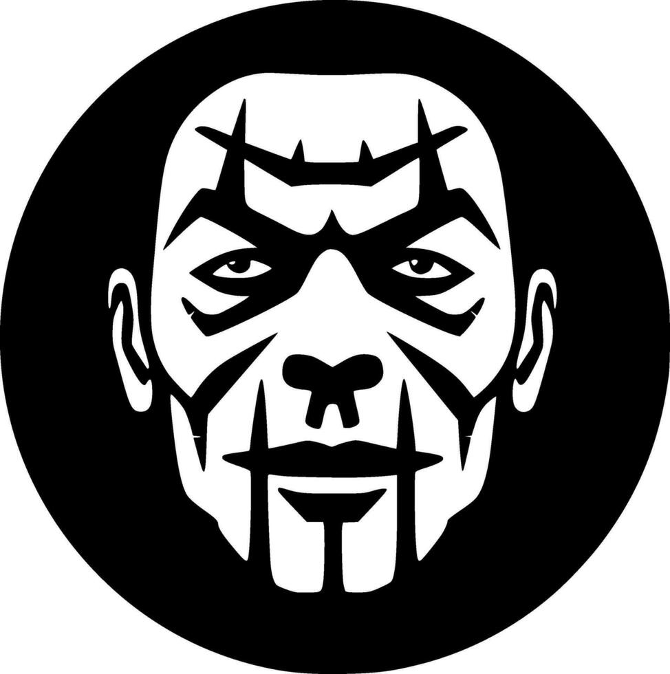 Horror, Minimalist and Simple Silhouette - Vector illustration