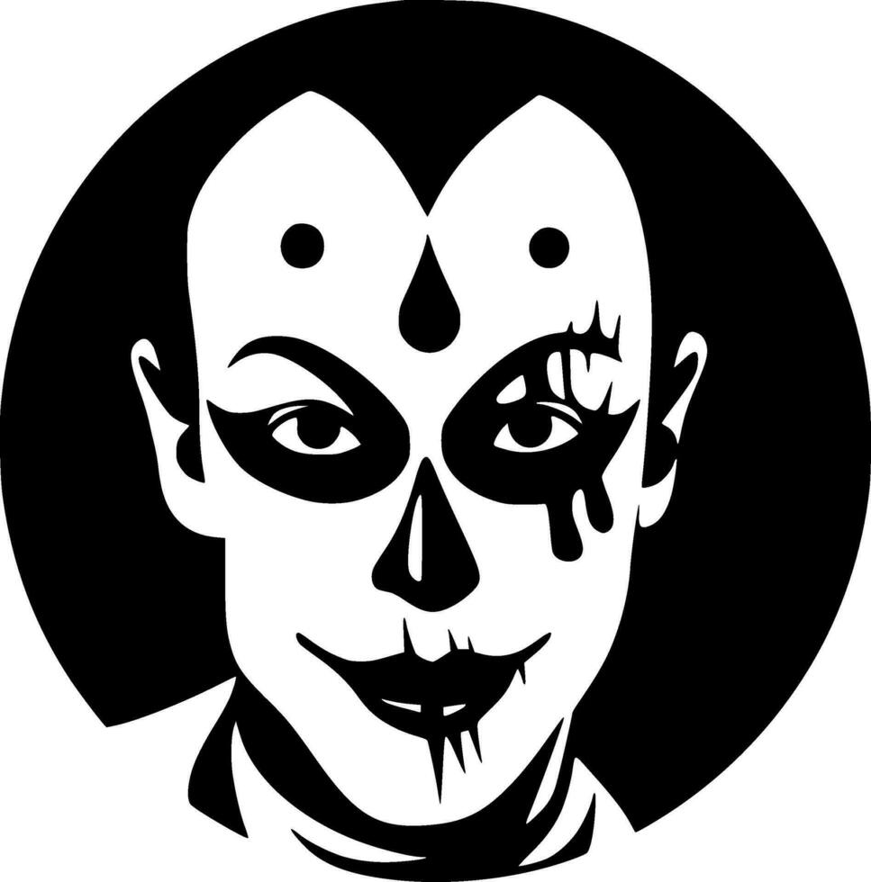 Clown - High Quality Vector Logo - Vector illustration ideal for T-shirt graphic