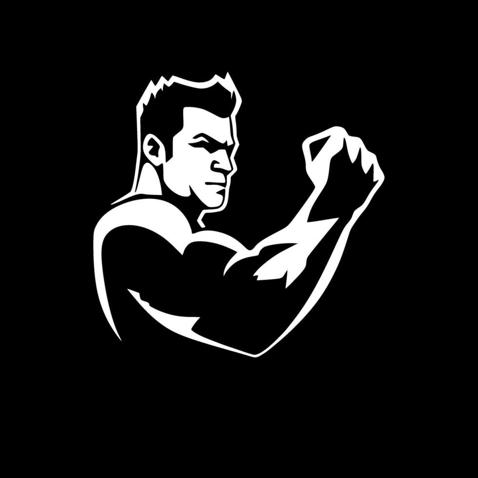 Biceps - High Quality Vector Logo - Vector illustration ideal for T-shirt graphic