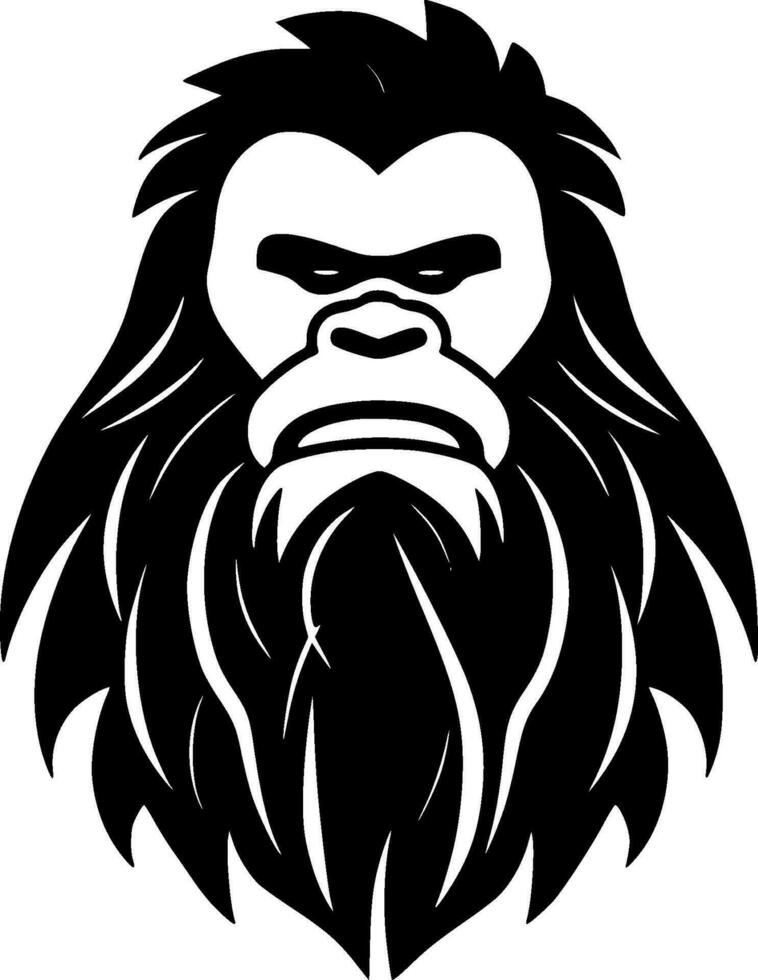 Bigfoot - High Quality Vector Logo - Vector illustration ideal for T-shirt graphic
