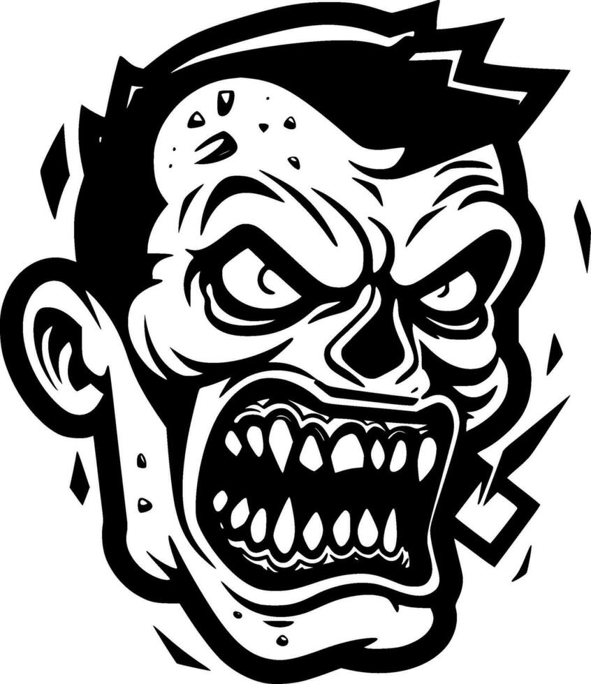 Zombie - High Quality Vector Logo - Vector illustration ideal for T-shirt graphic