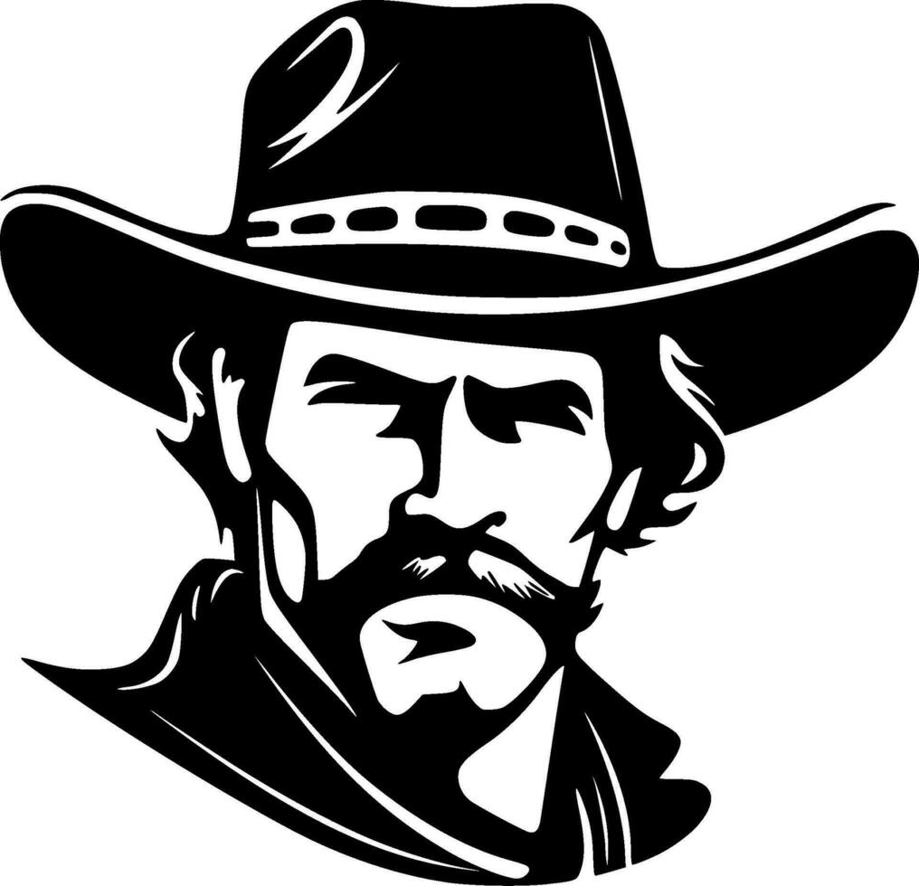 Western - High Quality Vector Logo - Vector illustration ideal for T-shirt graphic