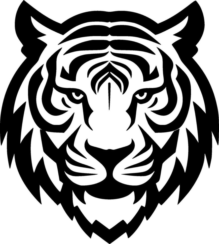 Tiger - High Quality Vector Logo - Vector illustration ideal for T-shirt graphic