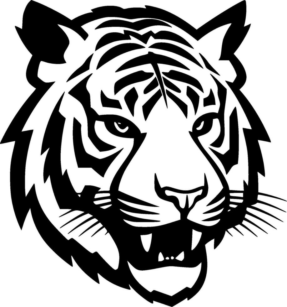 Tiger - Minimalist and Flat Logo - Vector illustration 27724283 Vector ...