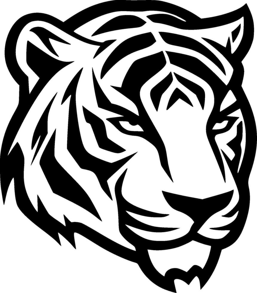 Tiger - High Quality Vector Logo - Vector illustration ideal for T-shirt graphic