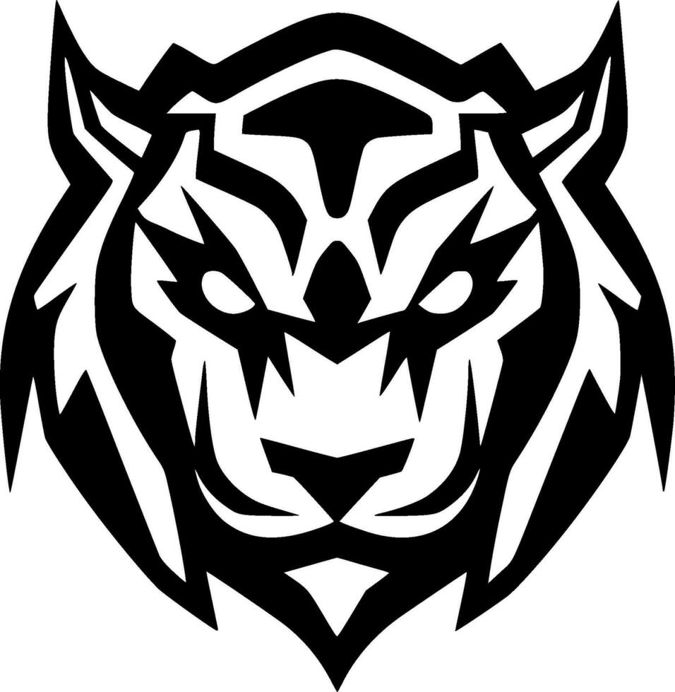 Tiger - High Quality Vector Logo - Vector illustration ideal for T-shirt graphic