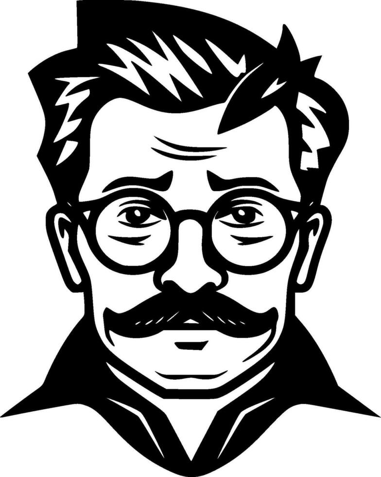 Teacher, Minimalist and Simple Silhouette - Vector illustration
