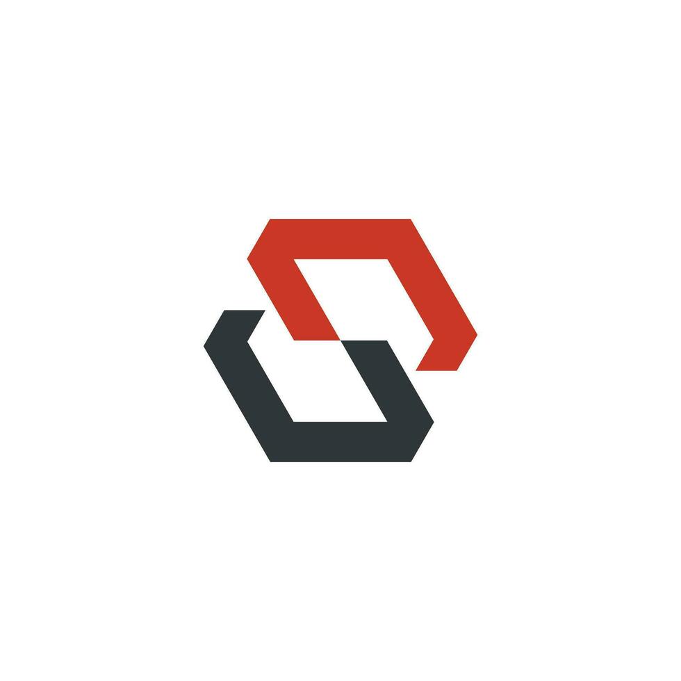 Letter S logo with modern creative design idea vector