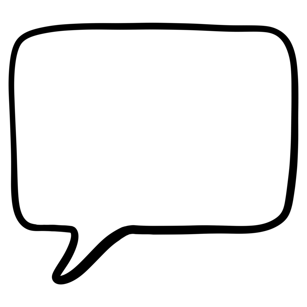 Speech bubble element design for digital media, websites, templates. png