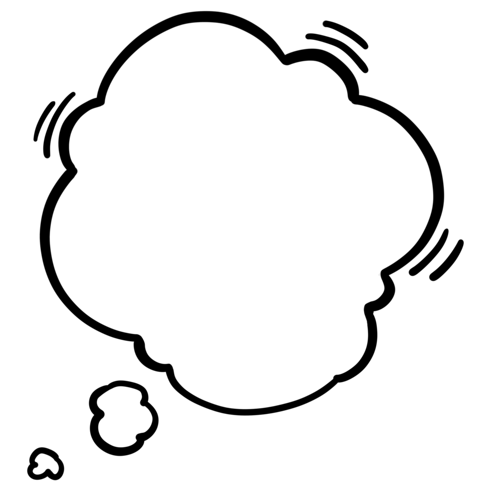Speech bubble element design for digital media, websites, templates. png
