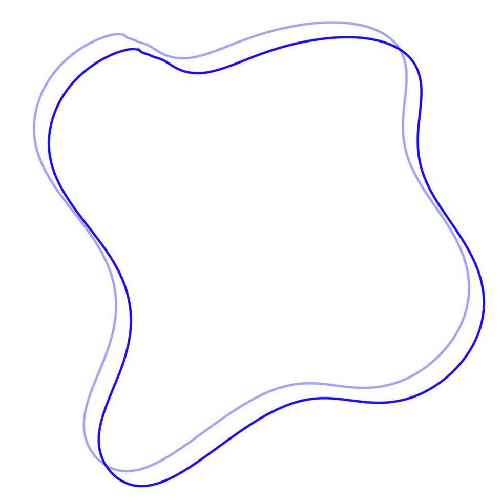 Blue Abstract Line png