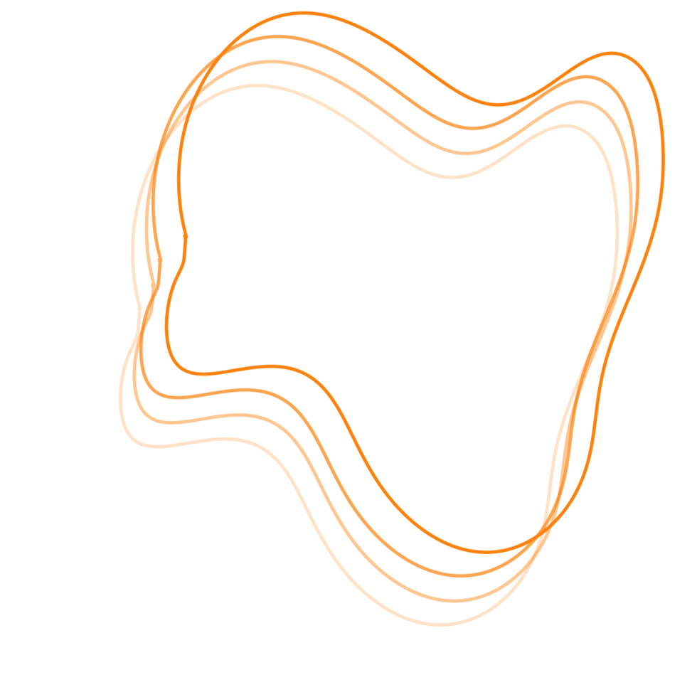Orange Abstract Line 27725884 PNG