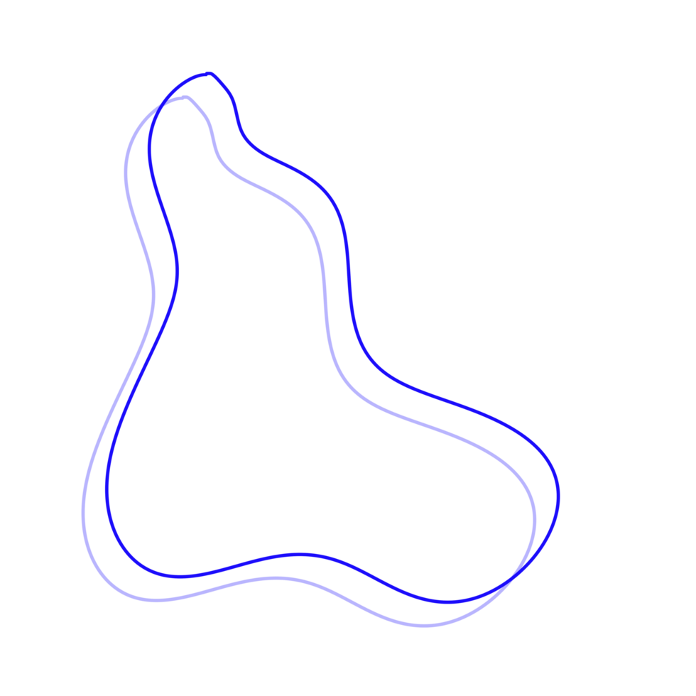 Blue Abstract Line png