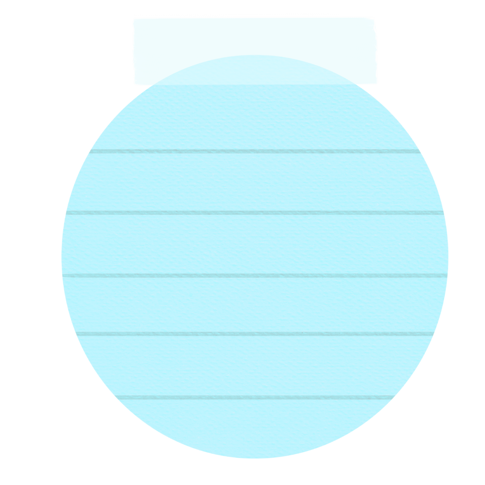 Aesthetic Sticky Note png