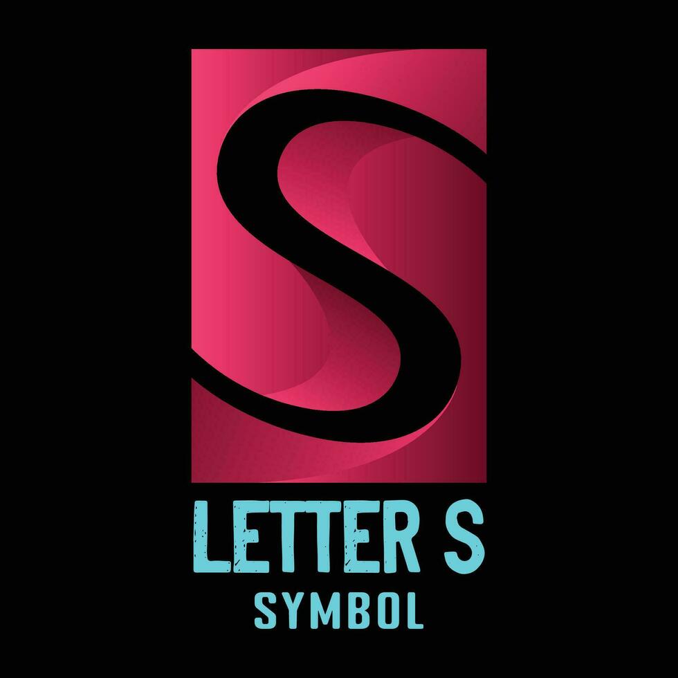 Modern 3D Initial Letter S for Technology Business or Sport Symbol Illustration vector