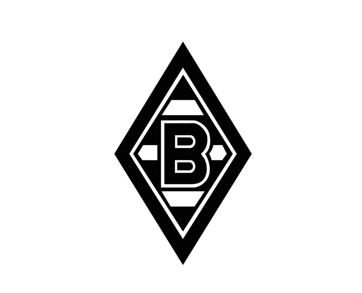 Borussia Monchengladbach Club Logo Symbol Football Bundesliga Germany Abstract Design Vector Illustration
