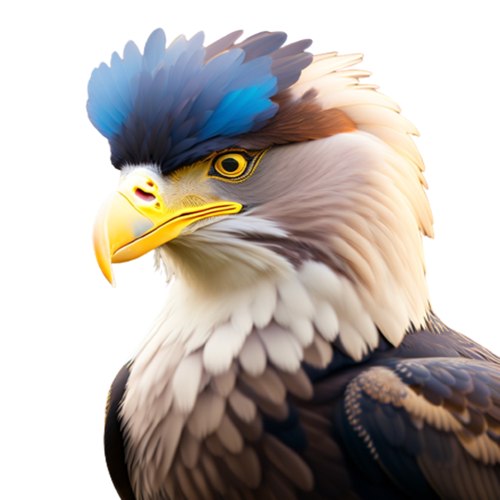 Hawk aesthetic graphic art png